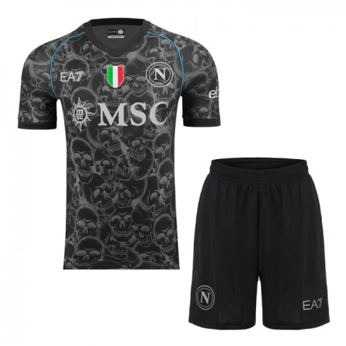 Nogometni Dresovi SSC Napoli Halloween Special Edition Dječji 2023-24 Kratkih Rukava Nogometni Dresovi SSC Napoli Halloween Special Edition Dječji 2023-24 Kratkih Rukava